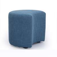 Colourful Designer Comfortable Petal Home Goods Fabric Ottoman