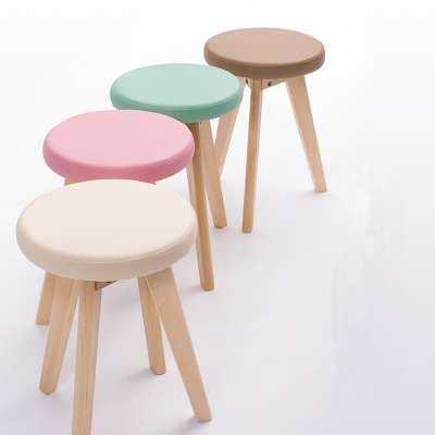 Comfortable China Modern Wood Backless Tea Table