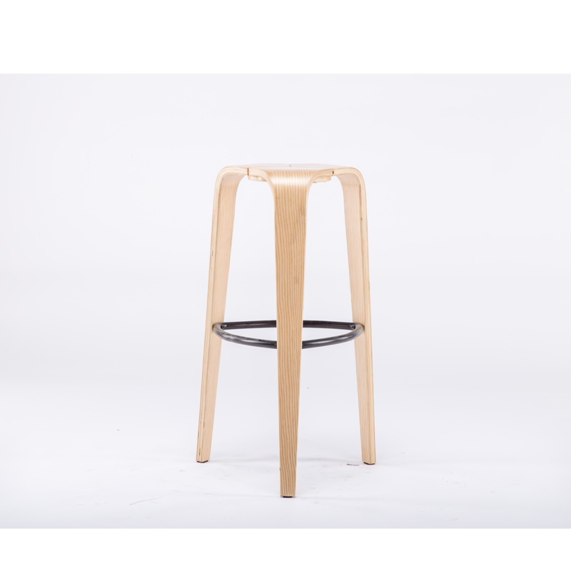 Unique Design Barstool  Simple Plywood   Barstool  Cafe ,Restaurant ,Counter High Stool